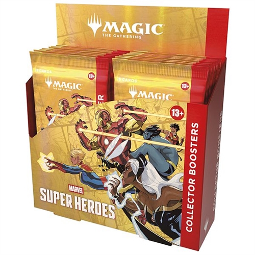 Marvel Super Heroes - Collector Booster Display (12 Booster Packs) - Magic the Gathering